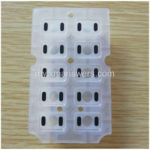 Epoxy Dripping POS Silicone Rubber Membrane Keypad